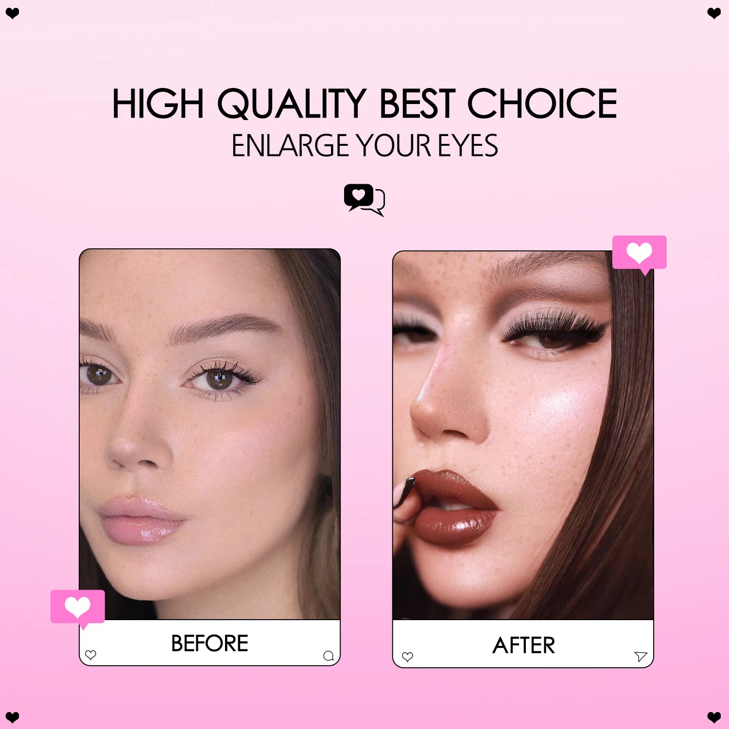 WOSHEER Eyelash Clusters Kit – The Flawless GazE