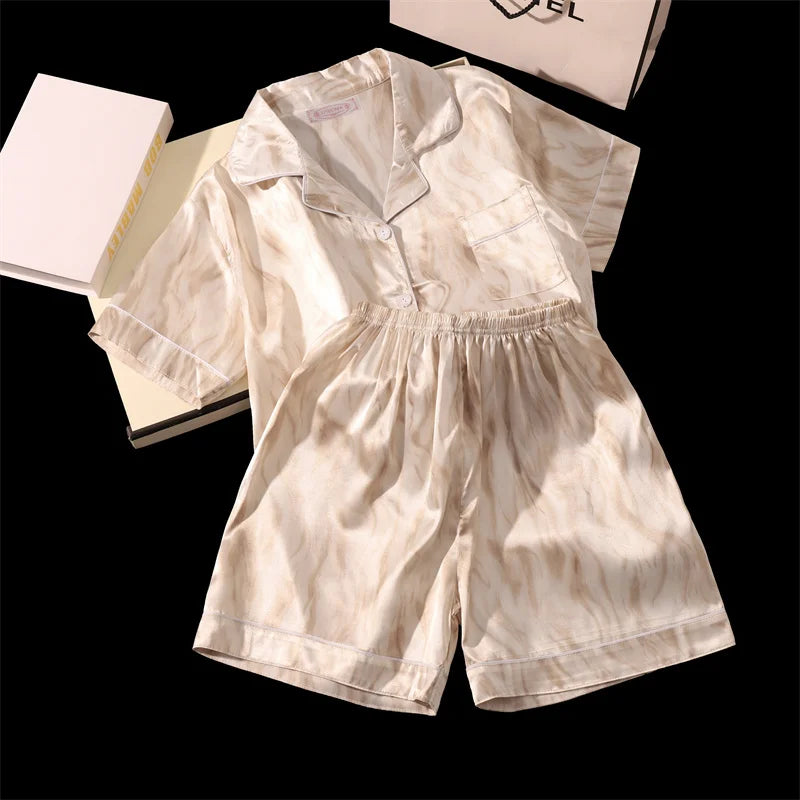 Cherry Print Pajama Set – The Summer Bloom