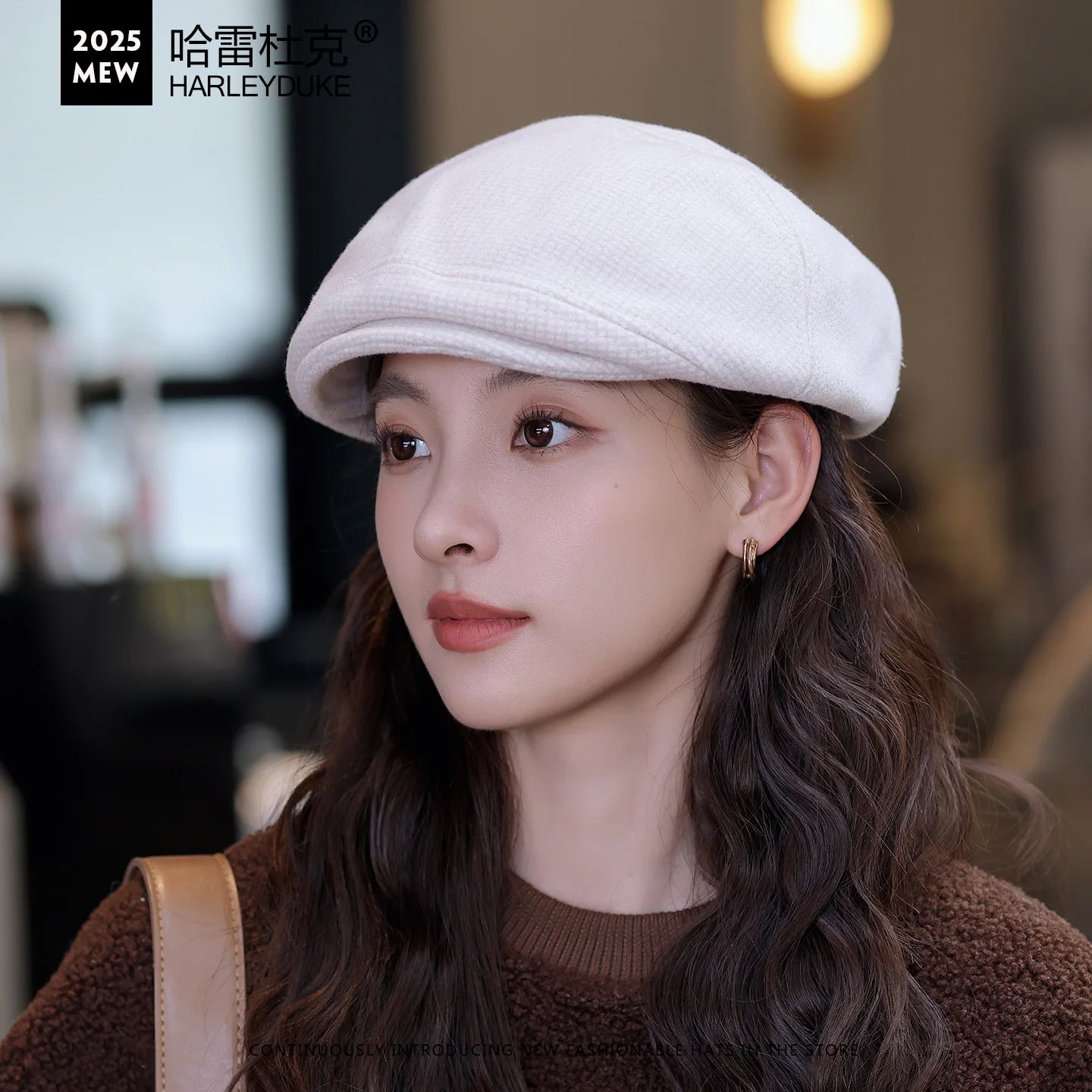 BelleÉpoque™ 3-Way Convertible Wool Beret – Vintage British Style Winter Hat