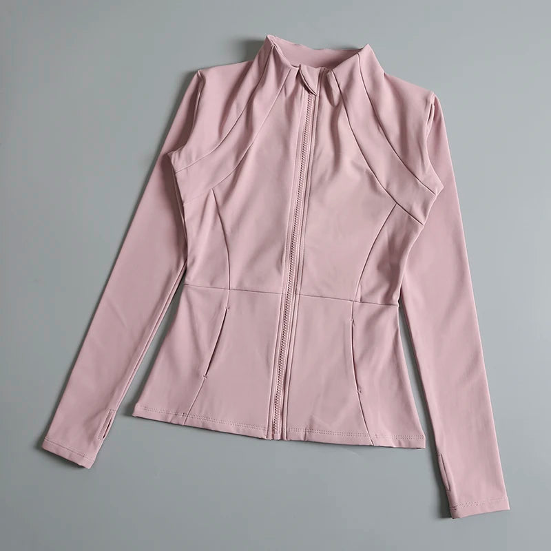 Yoga Fitness Long Sleeve Jacket – Noble Grace Edition