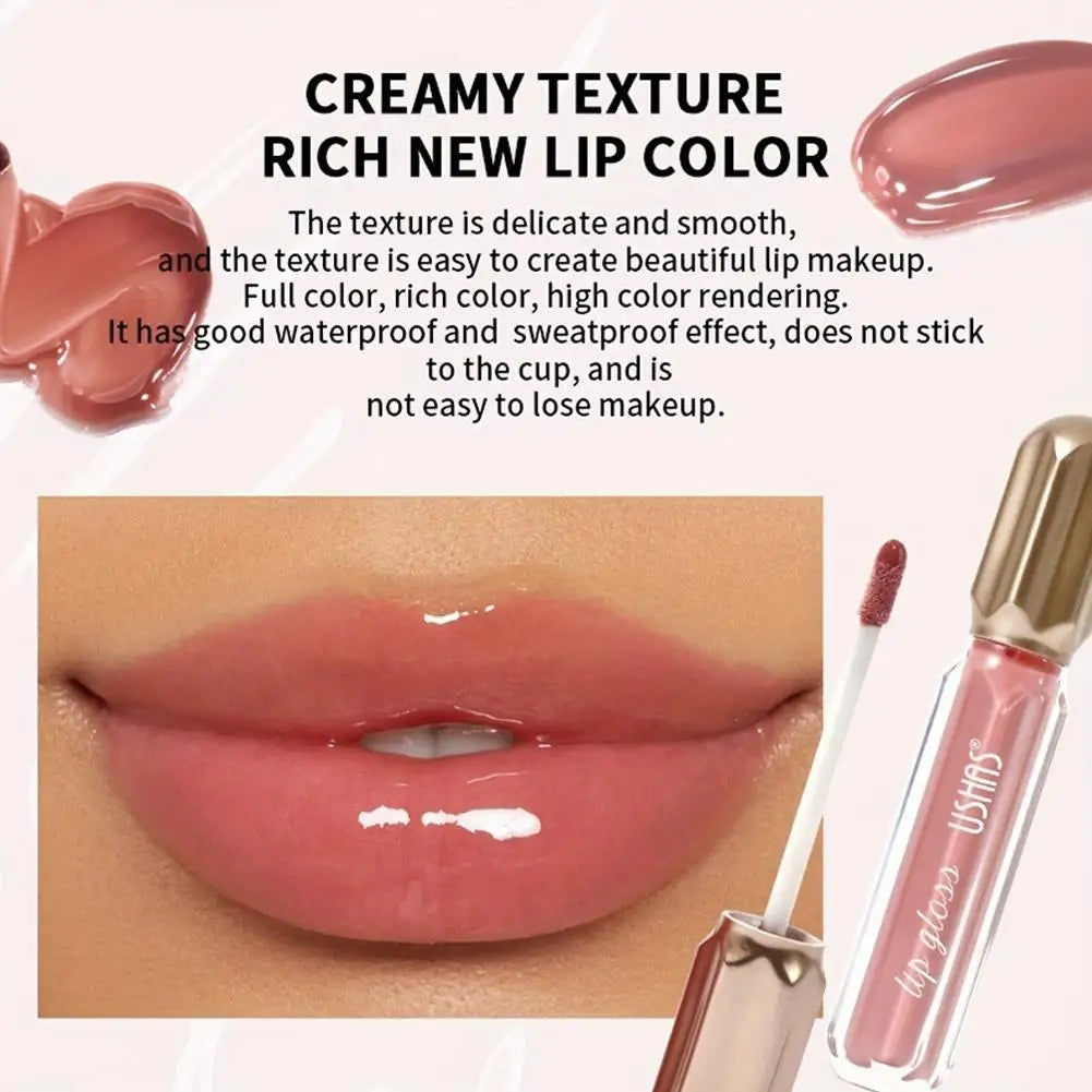 Mirror Pearl Lip Gloss Waterproof Lo- PowerGloss