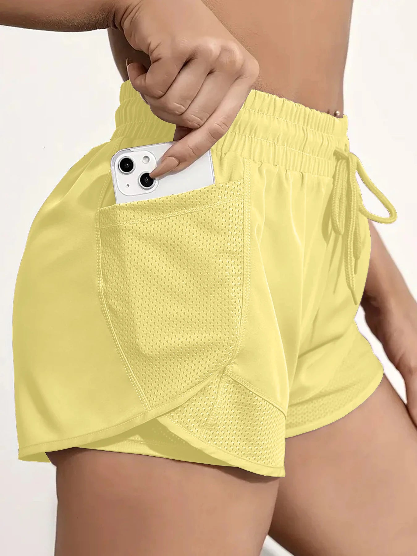 Women’s Sports Shorts with Pockets – Dynamic Elegance Edition