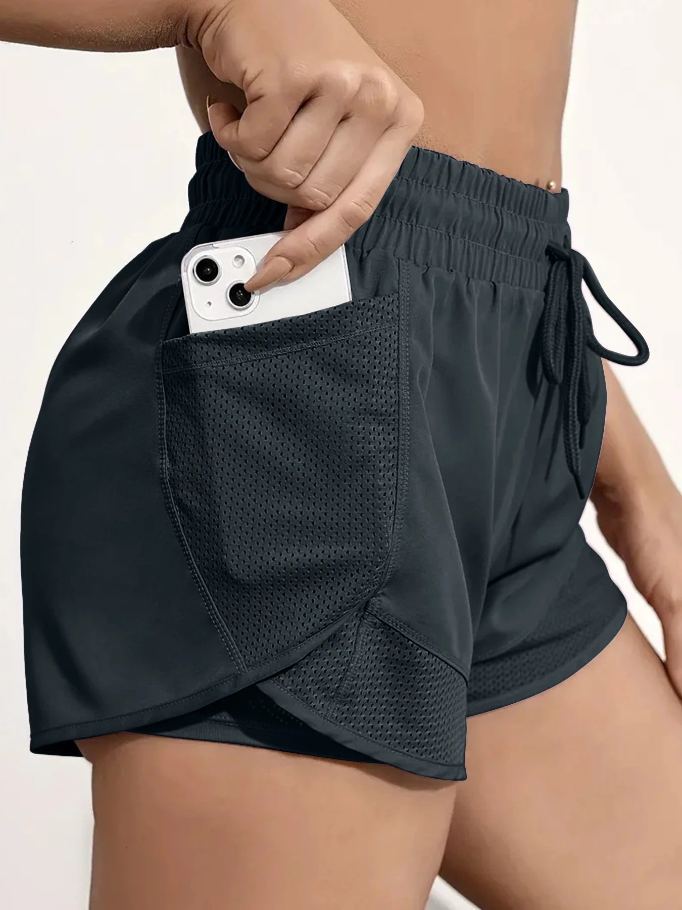 Women’s Sports Shorts with Pockets – Dynamic Elegance Edition