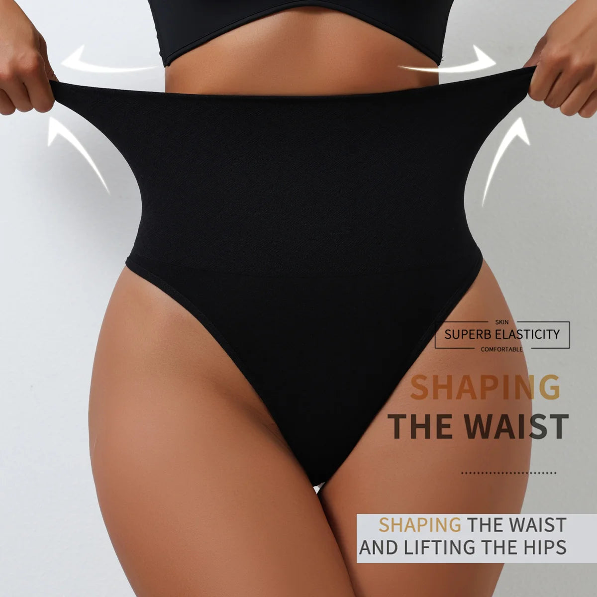 UBAU Seamless High-Waist Thong – Sculpting Elegance Edition