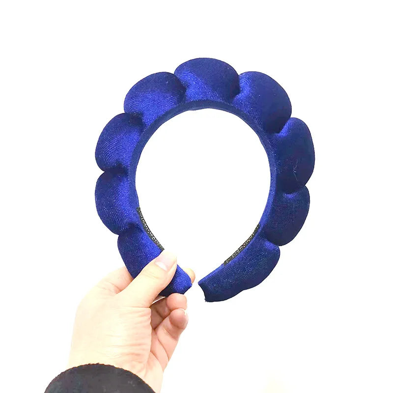 Velvet Padded Hairband – The Retro Grace