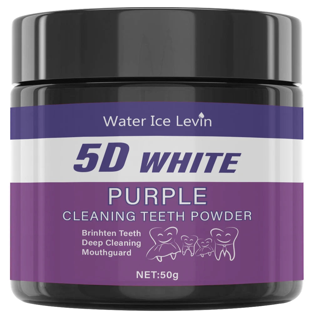 Purple Teeth Cleaning Powder – The Radiant Smile