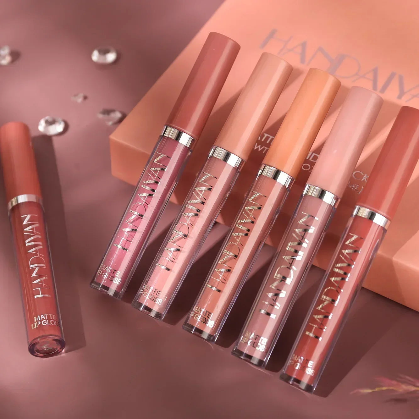 6-Piece Liquid Matte Lipstick Set – The Eternal Charm