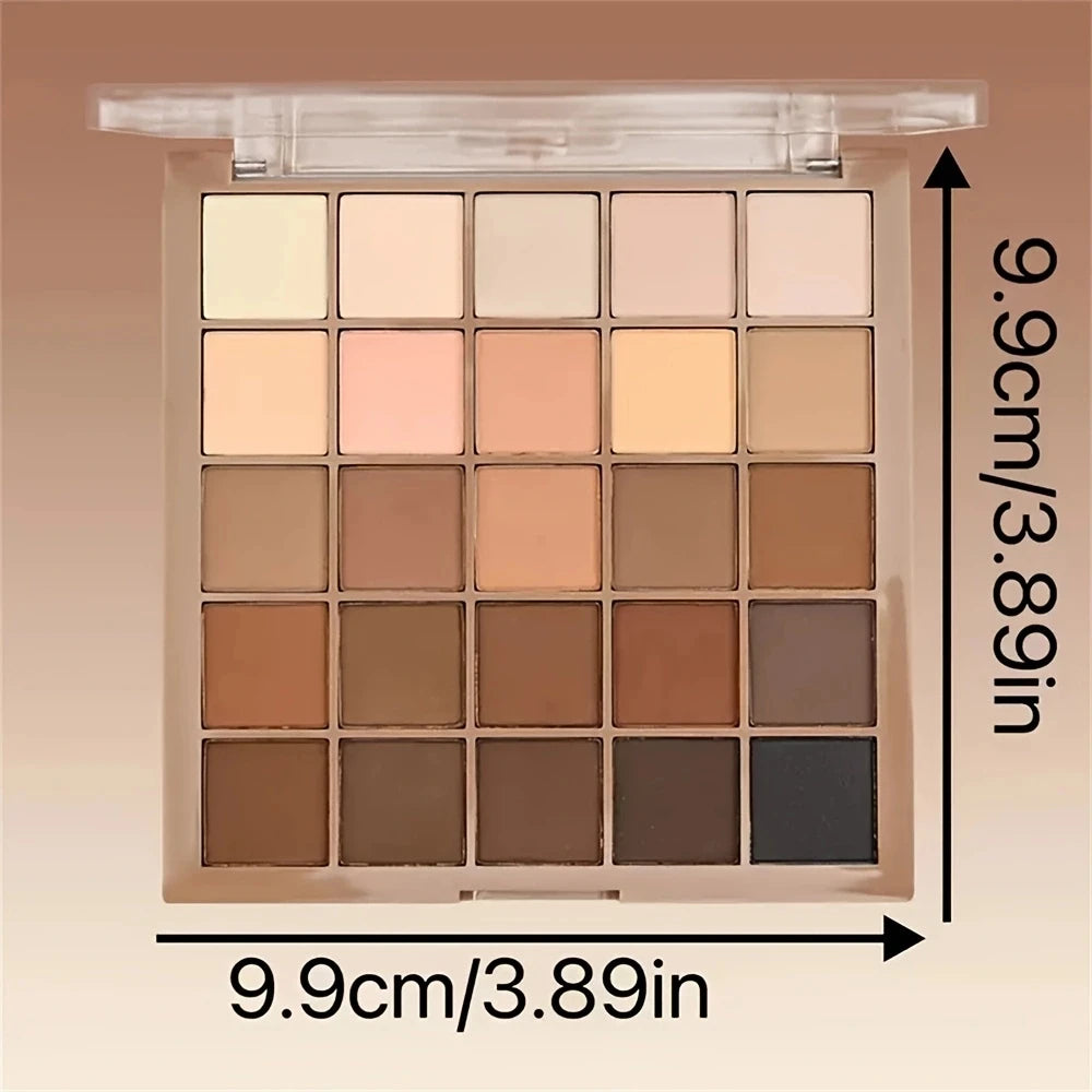 25-Color Eyeshadow Palette – The Earthly Elegance