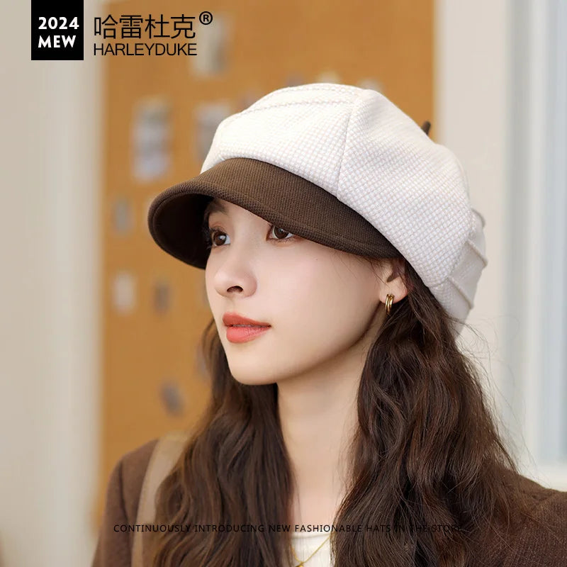 BelleÉpoque™ 3-Way Convertible Wool Beret – Vintage British Style Winter Hat