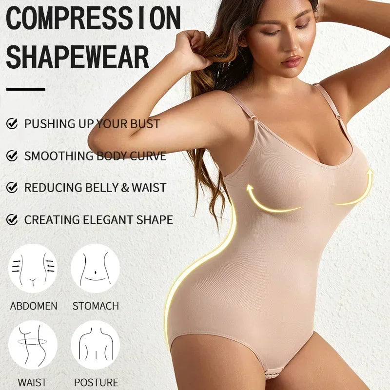 Seamless Shaping Bodysuit – The Silhouette Whisper