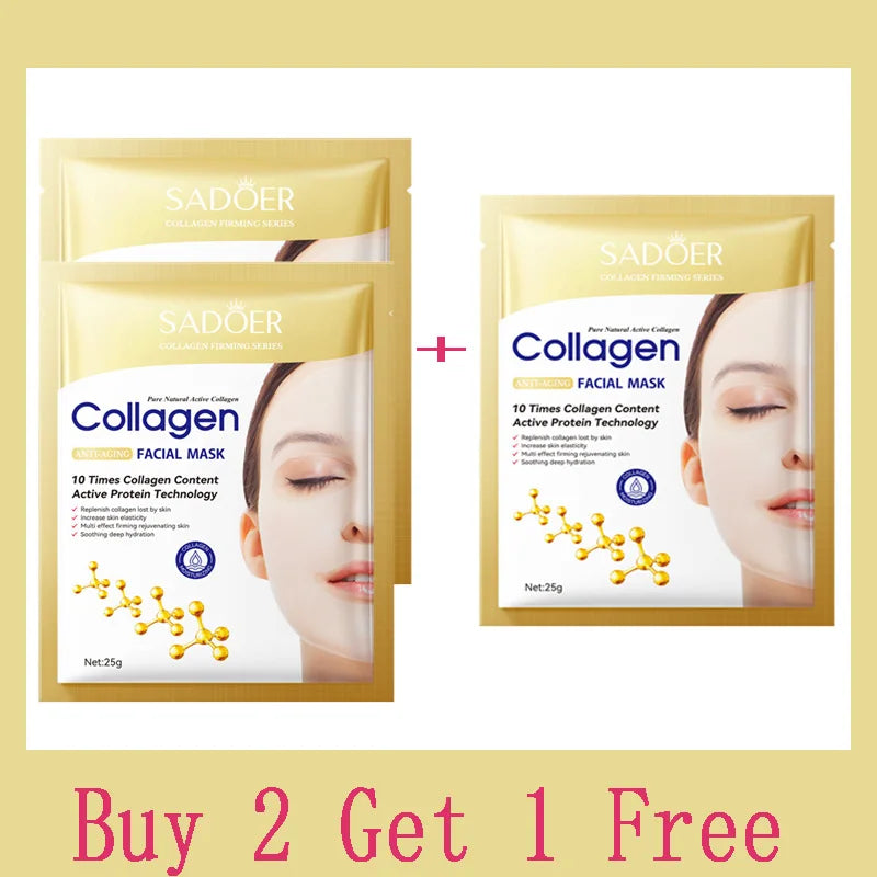 Collagen Anti Wrinkle Facial Mask- LuminAge