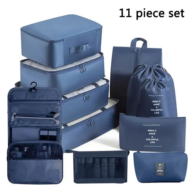 oyageNest™ Premium Travel Storage Set – Multi-Purpose Packing Cubes & Organizers