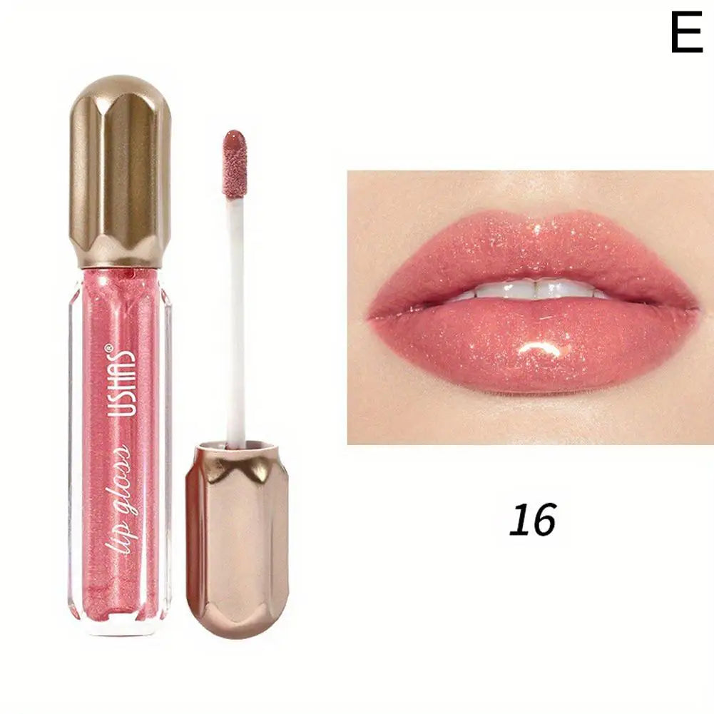 Mirror Pearl Lip Gloss Waterproof Lo- PowerGloss