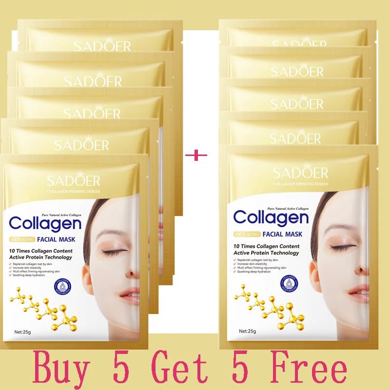 Collagen Anti Wrinkle Facial Mask- LuminAge