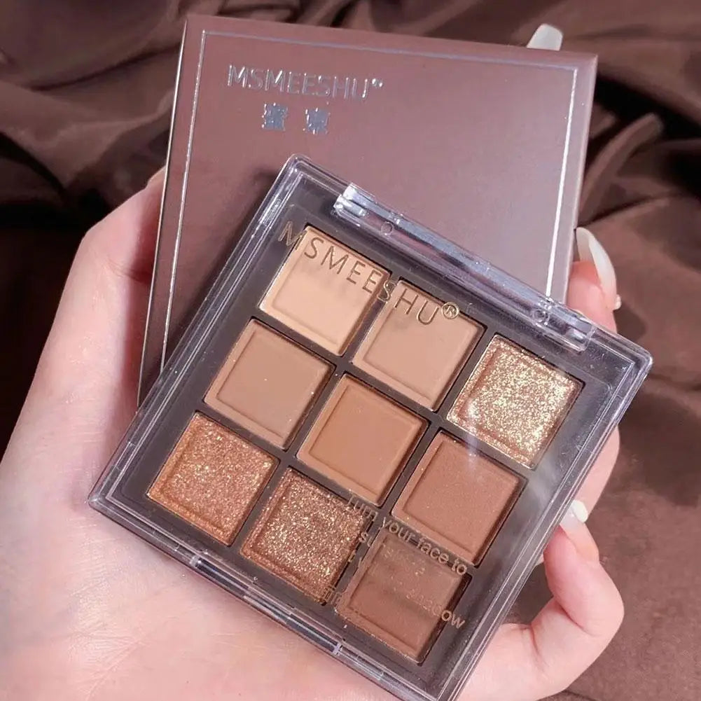 9-Color Eyeshadow Palette – The Smoky Muse