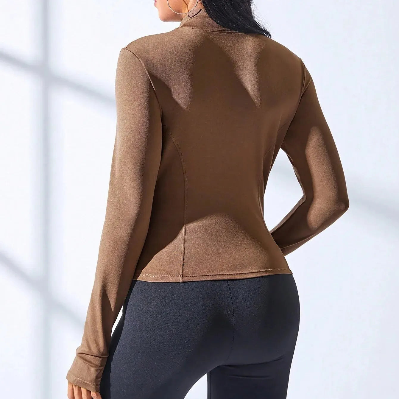 Yoga Fitness Long Sleeve Jacket – Noble Grace Edition