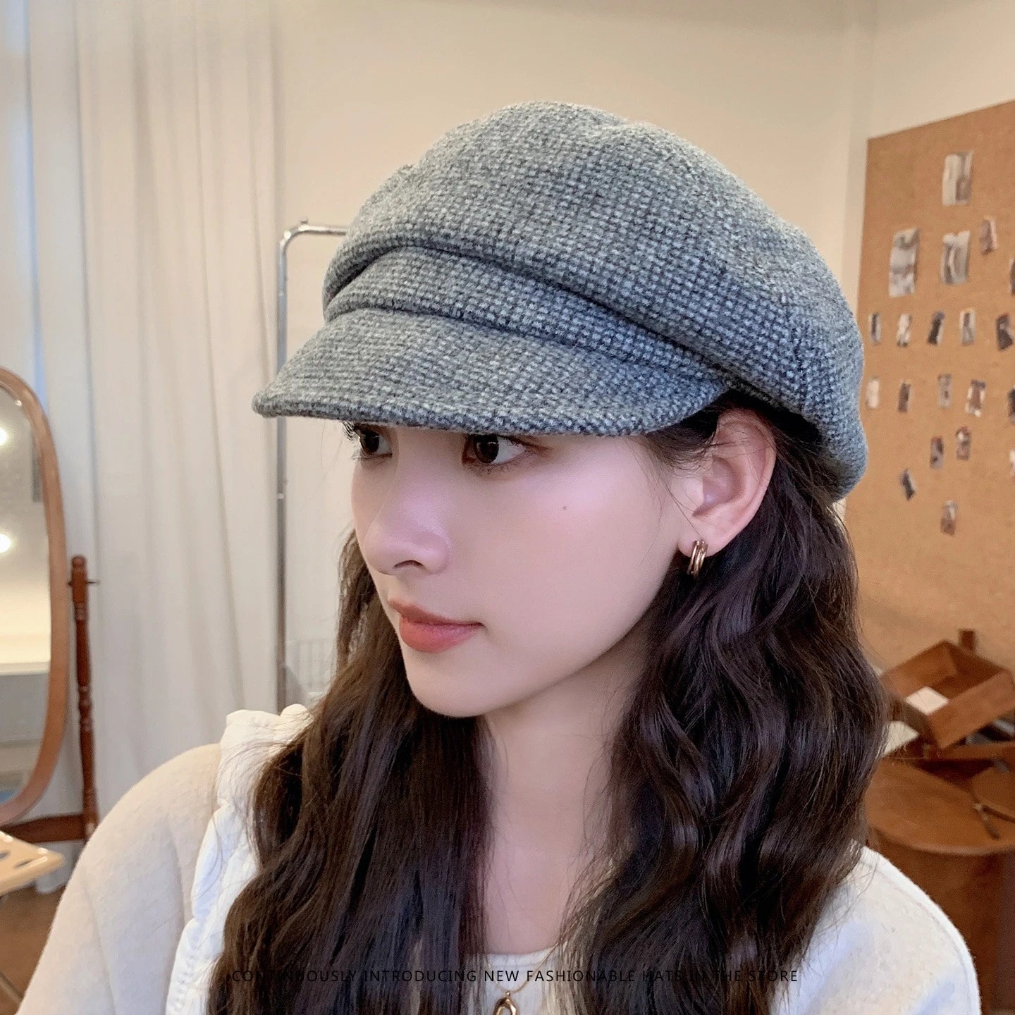 BelleÉpoque™ 3-Way Convertible Wool Beret – Vintage British Style Winter Hat